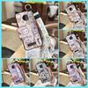Lanyard Wristband Phone Case For MOTO Z4 Play Back Cover Protective Shockproof Cartoon Anti-dust Anti-knock Cute Durable
