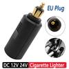 DC 12V-24V Cigarette Lighter Socket Plug Connector Adapter High Temperature Resistance For BMW DIN Hella Motorcycle Charger