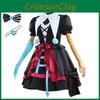 Eggy Party Mute Stella Cosplay Costume Fashion Halloween Party Dress Play Role
