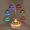 Rotating Essential Oils Diffuser with Air Humidifier Umbrella Raindrop Aroma Diffuser Jellyfish Christmas RGB Night Lights