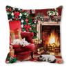 Christmas Ornament Navidad Noel Xmas Gifts Christmas Cushion Cover Merry Christmas Decorations for Home