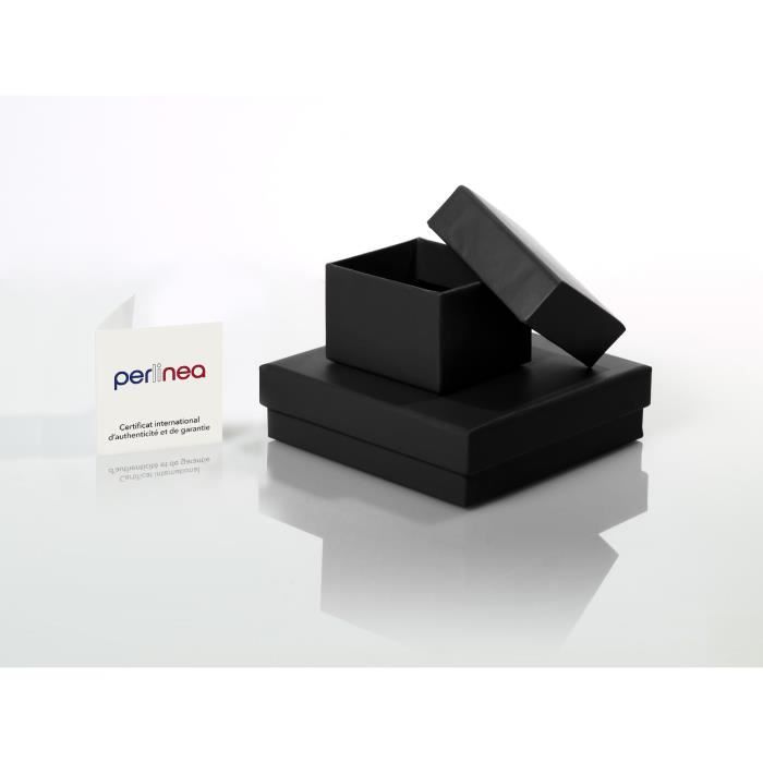 Bracelet - PERLINEA - Genuine Freshwater Cultured Pearl 5-6 Mm - Yellow Gold - Black Tahiti - AAA+