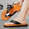Hot Sale Men's Flip-flops Fashion Mens Beach Sandals Outdoor Soft Summer Slippers Size 39-45 2024 Zapatos Hombre