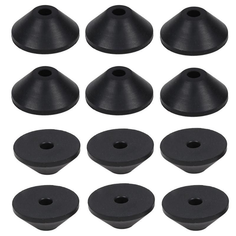12Pcs Conical Rubber Washer Replacement Toilet Rubber Washer Easily Install X3UC