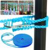 With Hooks Clothesline Nylon Basking Rope Multifunctional Windproof Clothes Line  Home Hotel