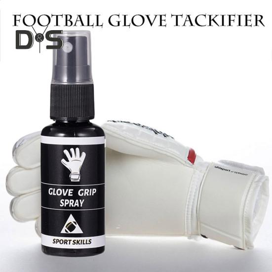 30ml Football Grip Sprayer Football Glove Grip Spray Rugby Goalkeeper Glove Tackifier Sprayer Sticky Spray for All Goalie Gloves