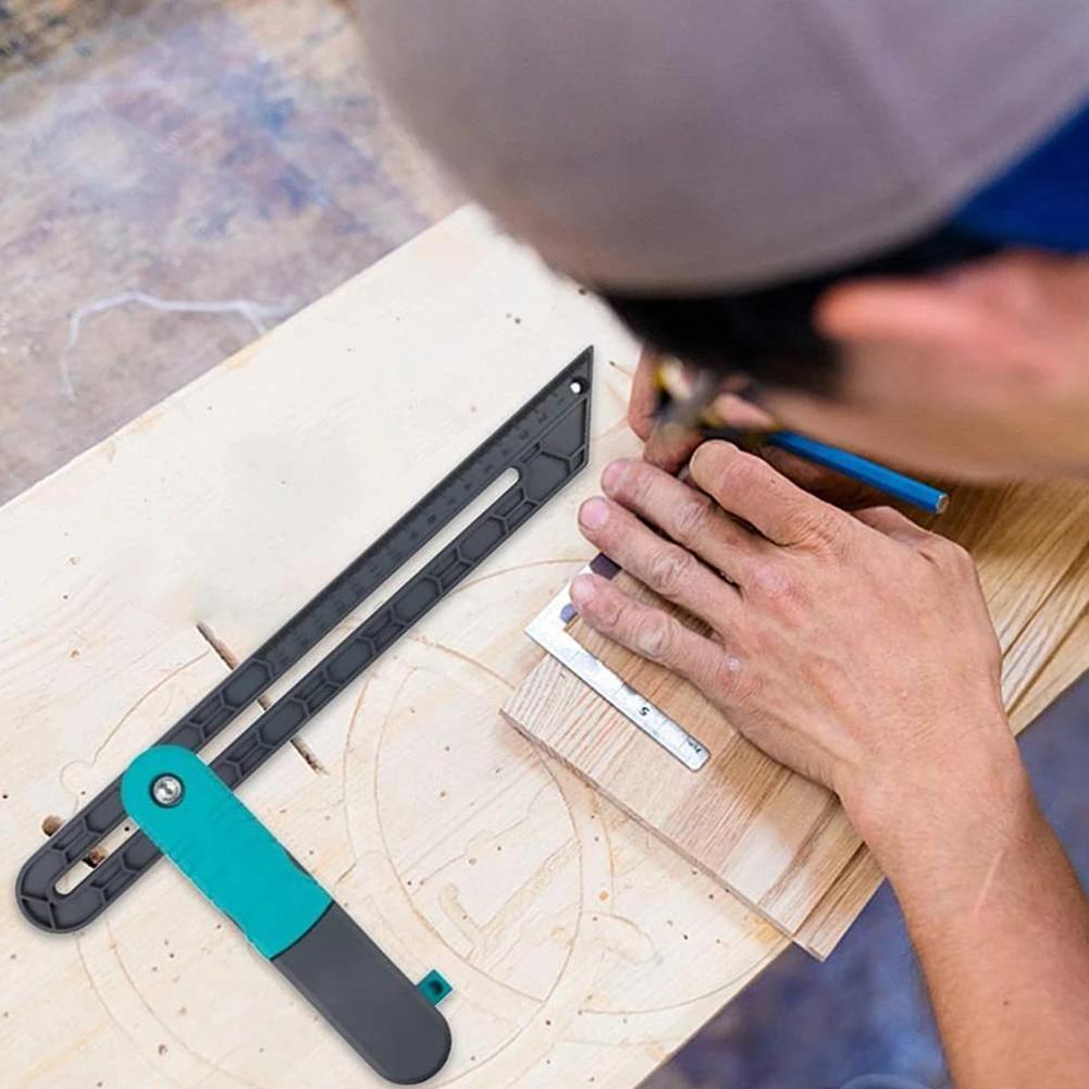 UYANGG Angle Quick Marker Bevel Gauge Line Drawing DIY Measuring Tool Bevel Gauge Adjustable with Precise Angle Ruler with Lock