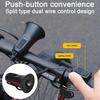 Electric Bike Bell Loud Crisp Clear Sound Rechargeable Waterproof Anti-Theft Alarm Loud Electric Bicycle Horn