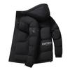 Men's Winter Warm Jackets Casual Quilted Windproof Outwear Coat With Pockets Hooded Work Jacket Windbreaker for Men Padded Thick Parka Thermal Jackets