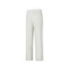 SAUCONY Sport High Street Solid Color Simple Lace Straight Casual Pants Women Pants Oatmeal-White SC1240164A-WT30