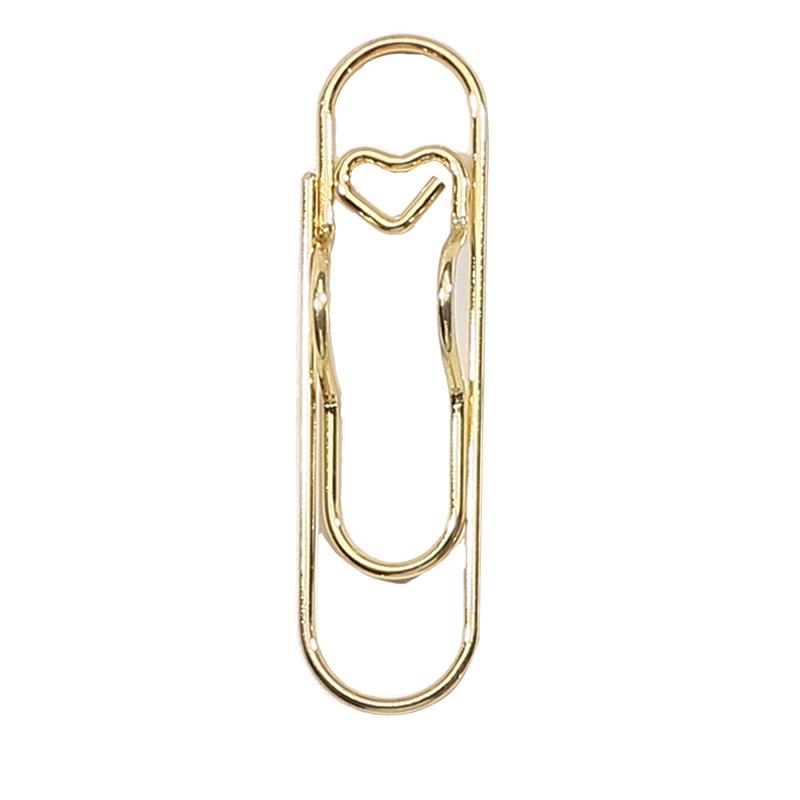 Photo Decorative Metal Binder Paper Clips Desk Office School Supplies Stationery