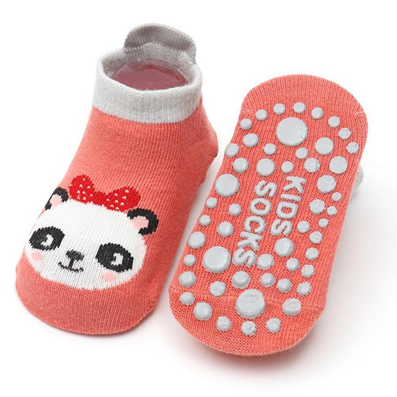 Baby Anti Slip Cartoon Short Socks Glued Sole Floor Socks Kids Socks