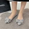 Brand Ladies Shoes Shallow Women's Flats Fashion Butterfly-knot Daily Flats Women  Leopard Print Flat Low Heels
