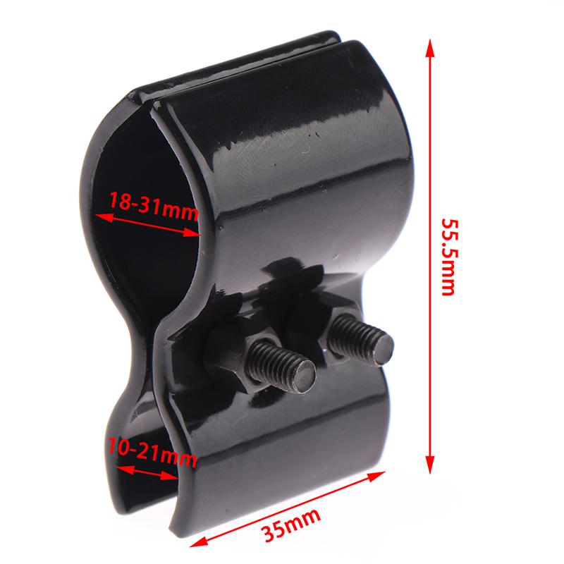 Tactical Barrel Ring Flashlight Laser Clamp Mount Sighting Torch Mount Holder