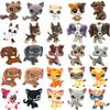 Rare Pet Shop Toy Stands Short Hair Kitten Dog Dachshund Collie Spaniel Great Dane Original Bobble Head Toy Lps