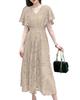 Collecala Summer Long Perfect for and Special Perfect for Size L Women's Dress, Work, Ceremonies, Occasions, Lined, Moms,