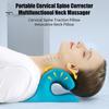 Neck Stretcher Pillow Cervical Traction Device Spine Correction Ergonomic Design Breathable Neck Hump Corrector Support Pillow