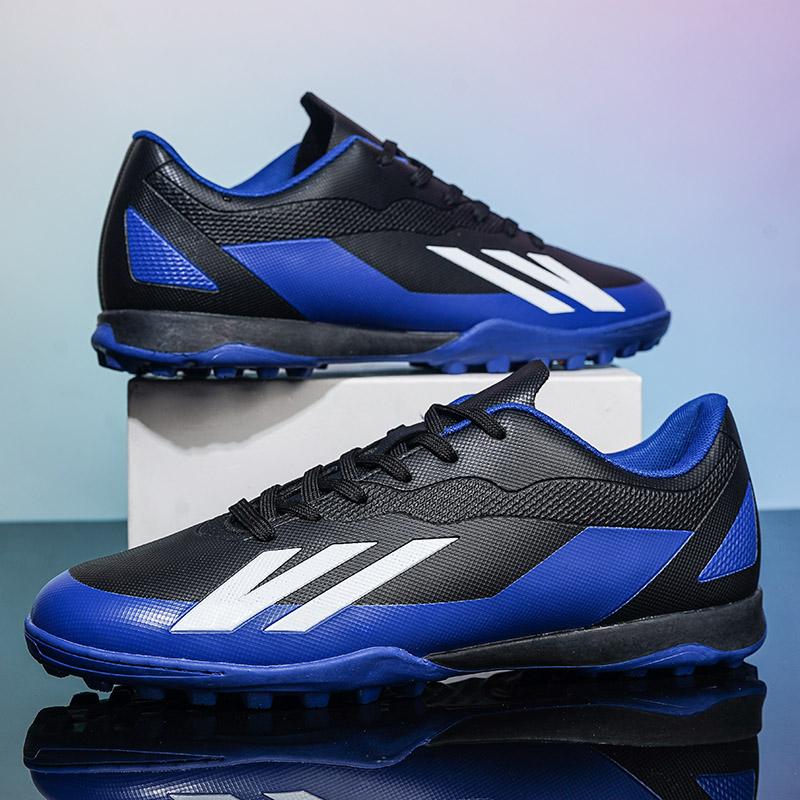 36-45 Football Shoes Unisex TF Rubber Soft Sole Broken Nails Professional Football Shoes Youth Training Shoes