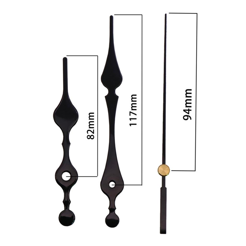 1Set DIY Luminous Silent Time Clock Movement Accessory Wall Repair Tool Part Household Tool Supplies for Beginners