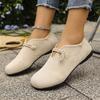 Fashion Retro Flat Shoes 2025 New Design Shallow Loafers Women's Casual and Comfortable Solid Color Women's Shoes Zapatos De Mujer
