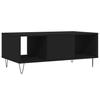  Coffee Table, Black, 90x50x36.5 Cm, Wood-based Material