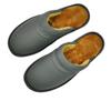 Fleece Warm Winter Cow Split Leather Unisex Handmade Slippers Slip On Soft Comfortable Bedroom Indoor Flats Men Women Padded Warm Slippers Shoes