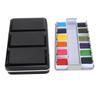 Watercolor Paint Portable Bright Color Watercolor Pigment Set Paint Supplies with Box12 Colors