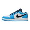 Air 1 Low GS UNC Kids Sneakers White University-Blue Obsidian 553560-144