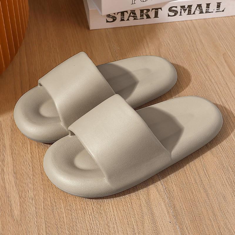 Summer Indoor Slippers for Women with Soft Sole & Outdoor Slippers for Men with Thick Sole