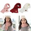 Baby Boys Girls Outdoor Soft Kids Scarf Neck Warmer Warm Knitted Scarf