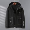 Plus Size 10XL Winter Men Jacket Parka  Thick Warm Men Black Coat Cargo Loose Hooded Oversized Big Clothes