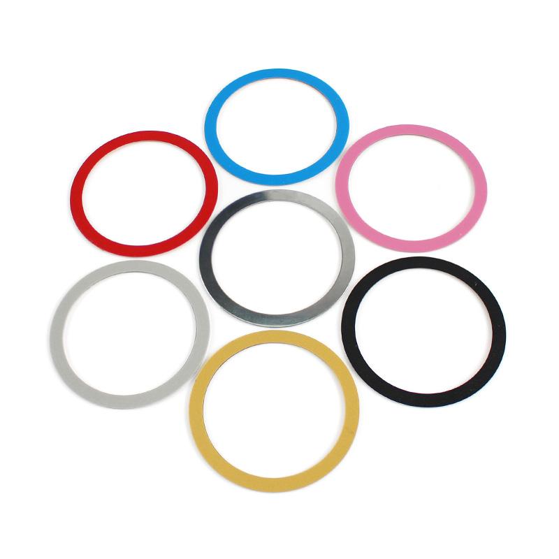 Thin Metal Plate Sticker Rings Round Iron Sheet Disk For Magnetic Mobile Phone Holder Magnet Car Stand Mount Wireless Charging
