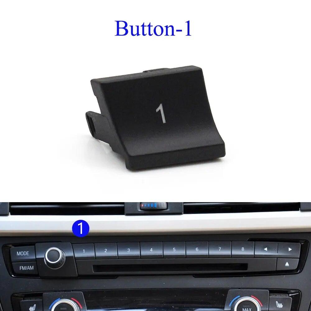 Dashboard Console Air Conditioning AC Vent CD Player Control Cap AC Button Key Replacement For BMW F20 F21 F22 F30 F35 F34 F36