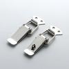 Loaded Draw Toggle Clamp Hasps Latch Catch Duck-Mouth Buckle Hook Wooden Box Hasps Clamp Metal Spring Catch Clasp