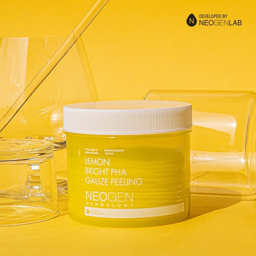 Lemon Bright Paha Gauze Peeling Pads 30 Sheets Glow Peeling