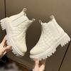 Fashion Winter Snow Boots for Women Slip On Warm Female Ankle Booties Plus Velvet Platform Warm Fashion Woman Shoes New Cozy Short Boots