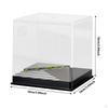 Display Case, Transparent Storage Showcase, Dustproof Shelf Collection 1/64 Scale, Acrylic Cube for