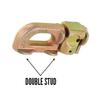 4x Cargo Control L Track Double Stud Fitting Cargo Control Trailer Parts L Track Double Camper Van