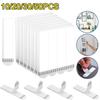 10/20/30/50PCS Self Adhesive Picture Frame Poster Wall Hook No Trace Wall Hanger  Decorate Fixing