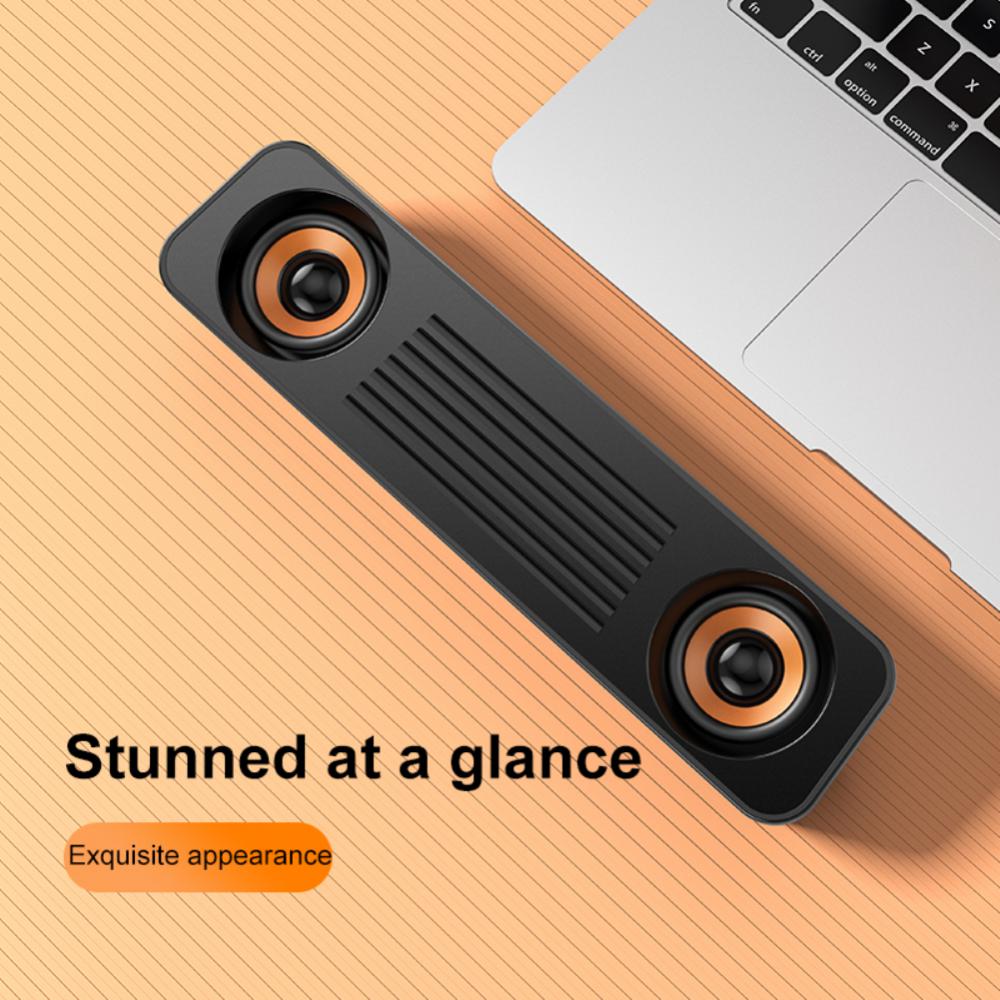 Wired Mini Portable USB Speaker Music Player Amplifier Loudspeaker Stereo Sound Box for Computer Desktop PC Notebook Laptop