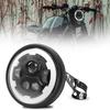 Motorcycle Headlights,7 Inch Motorcycle LED Headlight Housing Bucket and High/Low Beam Turn Signal DRL