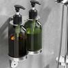 Innovative Wall Mounted Soap Dispenser Bottle Holder with Storage Rack