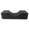 U Shaped Lash Extension Pillow with Side Pocket Memory Foam PU Leather Ergonomic Lash Neck Pillow for Grafting Beauty