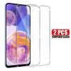 2 Pcs  Clear Tempered Glass Film Screen Protector for Samsung Galaxy A05S A15 A25 A35 A55 A34 A54 A13 A23 A53 M15 M35 Redmi 14C 13 13C 12C Note 14 12
