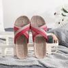 Summer Indoor Non-Slip Linen Slippers: Soft, Silent Sandals for Men and Women