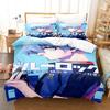 Blue Lock Bedding Set Hot Cartoon Anime Duvet Cover Set King Queen Twin Double Size Comforter Cover Set For Teens and Boys