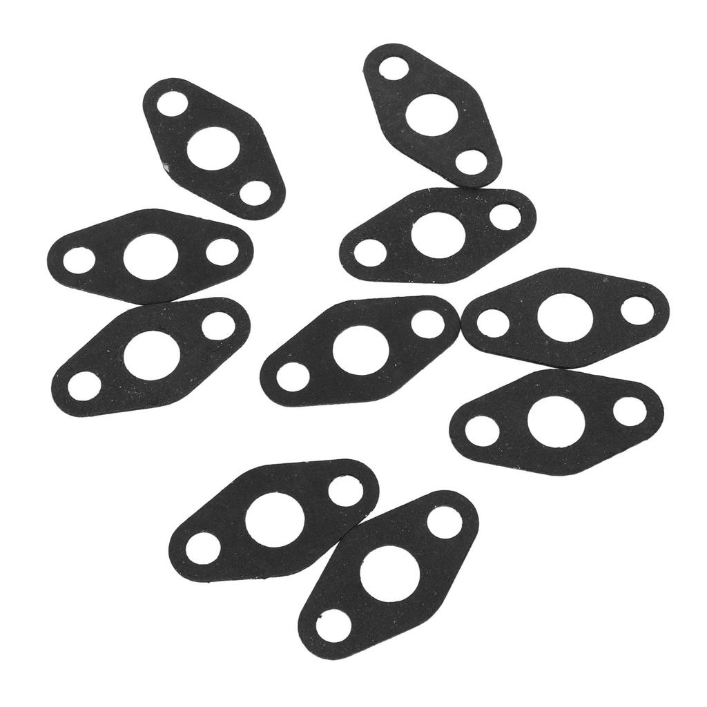20 Pcs Turbo Oil Drain Gasket Turbocharger Oil Return Feed Flange Gasket Set for T3 T4 Turbocharge Gasket Paper