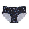 FINETOO Printed Briefs Seamless Panty For Women Soft  And Comfortable Underwears