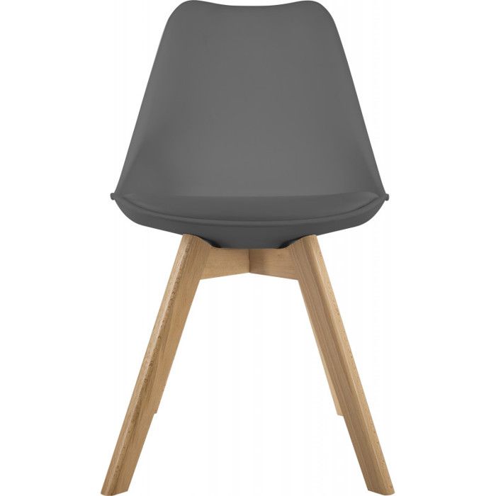 Baya Atmosphera Scandinavian Style Chair - Dark Gray
