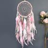 Dream Catcher Handmade Wind Chime Creative Feather Living Room Bedroom Wall Hanging Ornaments Birthday Gifts Home Decoration
